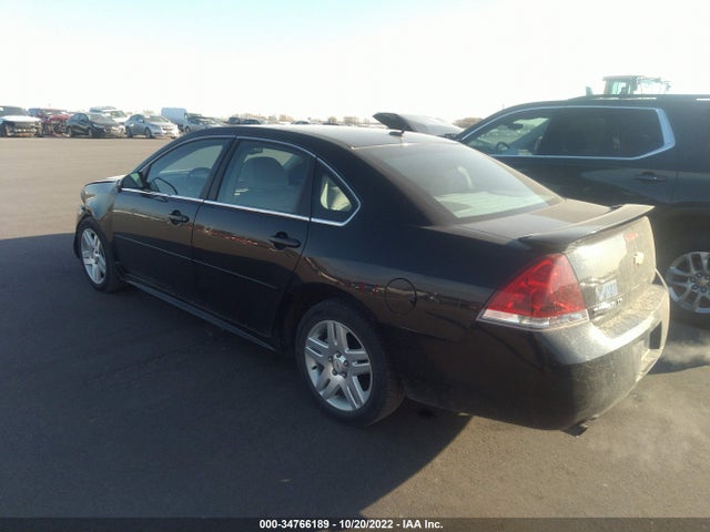 2012 CHEVROLET IMPALA LT RETAIL VIN: 2G1WB5E34C1116243