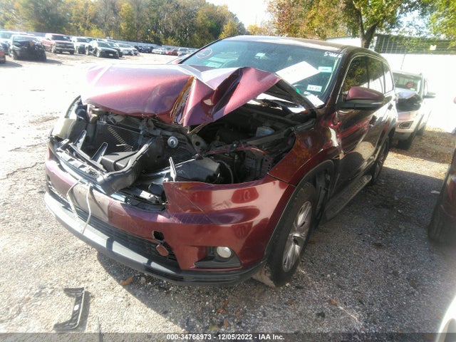 Toyota Highlander Le 2016 5TDZKRFH8GS125046 Image 2