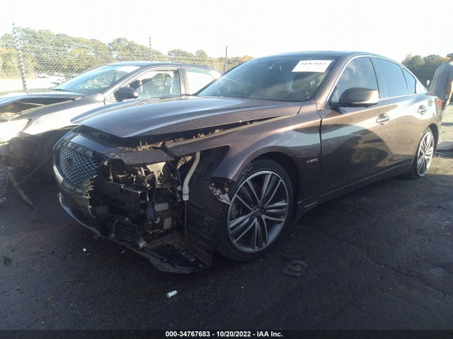 2014 INFINITI Q50 HYBRID PREMIUM VIN: JN1AV7AP3EM690663