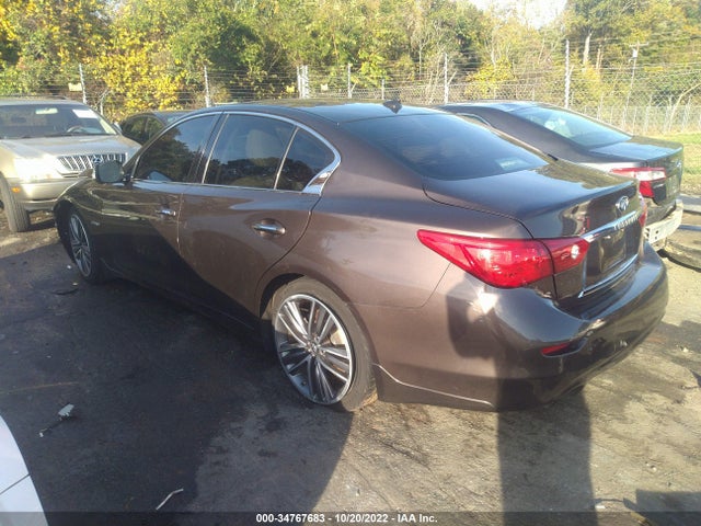 2014 INFINITI Q50 HYBRID PREMIUM VIN: JN1AV7AP3EM690663