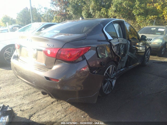 2014 INFINITI Q50 HYBRID PREMIUM VIN: JN1AV7AP3EM690663