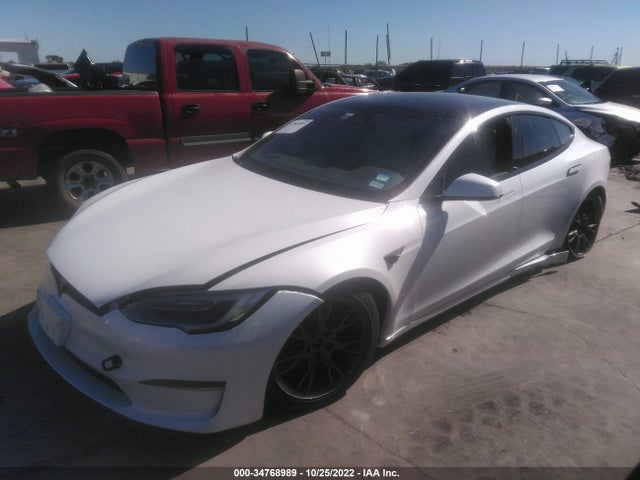 Tesla Model S Plaid 2022 5YJSA1E66NF460376 Image 2