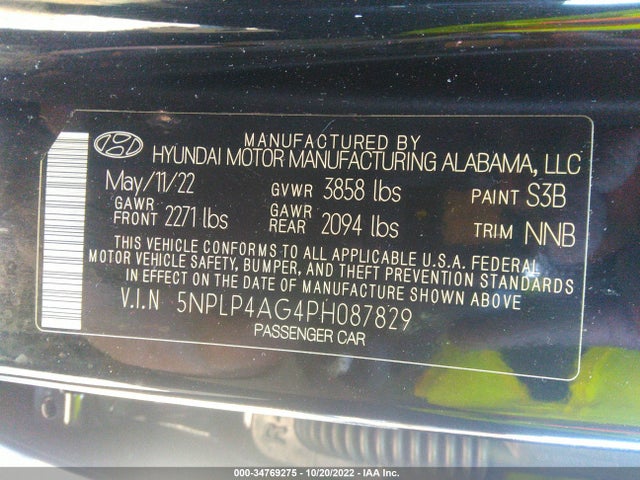 2023 Hyundai Elantra, VIN: 5NPLP4AG4PH087829