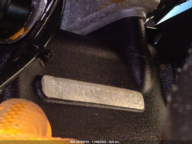 2020 INDIAN MOTORCYCLE CO. CHALLENGER LIMITED VIN: 56KLCARR7L3392435