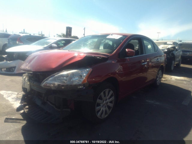 2013 NISSAN SENTRA SV VIN: 3N1AB7AP0DL781004