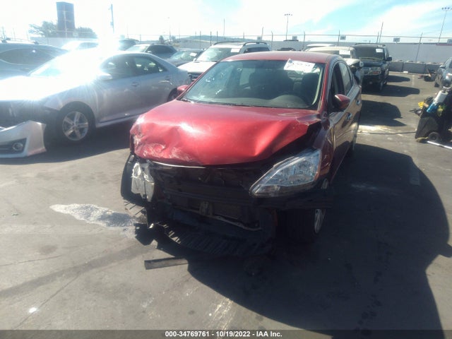 2013 NISSAN SENTRA SV VIN: 3N1AB7AP0DL781004