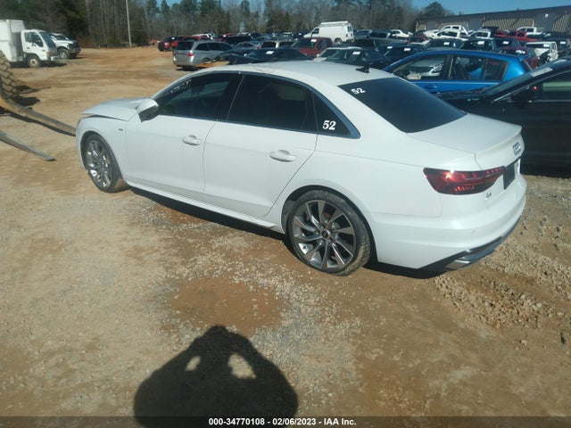 2021 Audi A4, VIN: WAUEAAF44MN007350