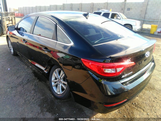 2015 HYUNDAI SONATA 2.4L SE VIN: 5NPE24AF6FH096447