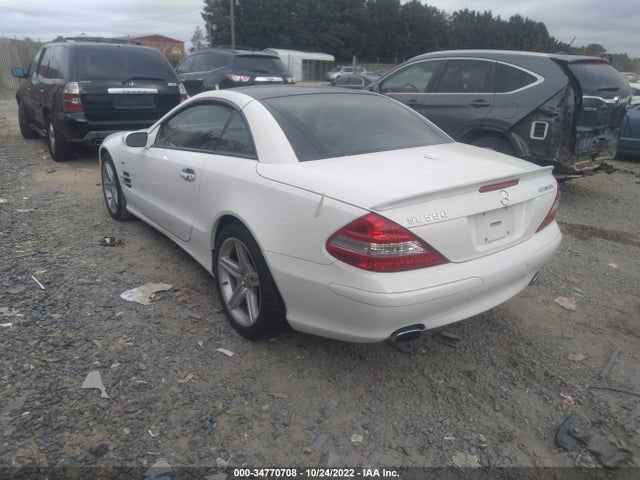 2008 MERCEDES-BENZ SL-CLASS V8 VIN: WDBSK71FX8F137890