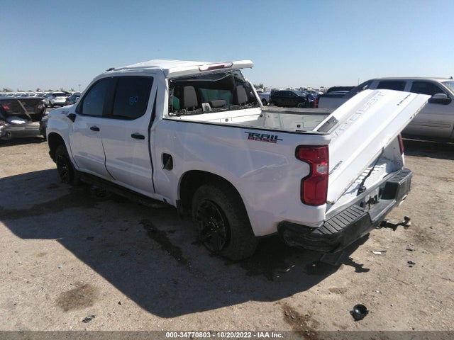 2021 CHEVROLET SILVERADO 1500 CUSTOM TRAIL BOSS VIN: 1GCPYCEF4MZ398790