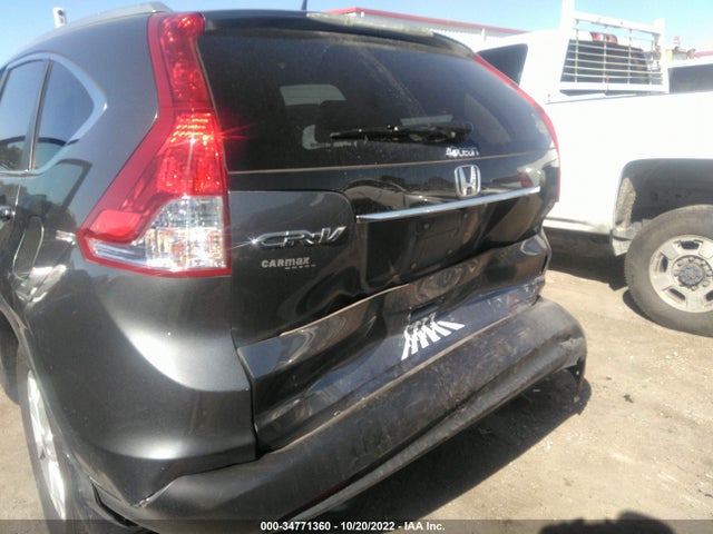2013 HONDA CR-V EX-L VIN: 5J6RM3H77DL007170