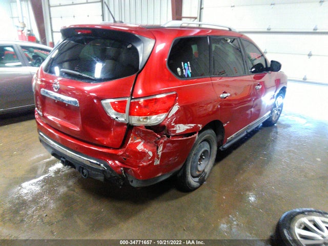 2016 NISSAN PATHFINDER SL VIN: 5N1AR2MN4GC624576