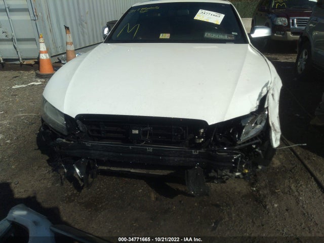 2010 AUDI S5 PREMIUM PLUS VIN: WAUCVAFR6AA035807
