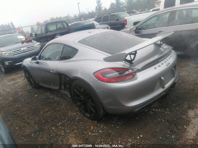 2016 Porsche Cayman, VIN: WP0AC2A81GK197576