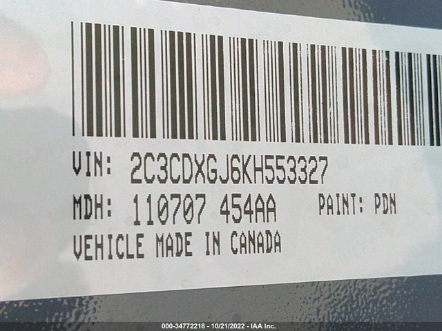 Dodge Charger Scat Pack 2019 2C3CDXGJ6KH553327 Image 9