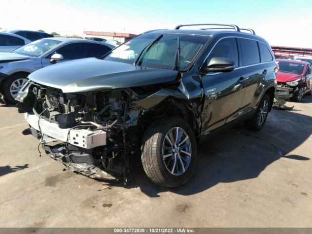 5TDJGRFH5KS060728 Toyota Highlander Hybrid Xle