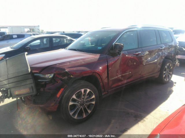 1C4RJKDG5M8165458 Jeep Grand Cherokee L Overland