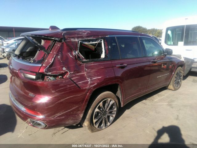 1C4RJKDG5M8165458 Jeep Grand Cherokee L Overland