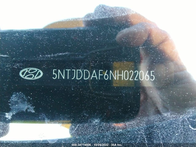 2022 Hyundai Santa Cruz, VIN: 5NTJDDAF6NH022065