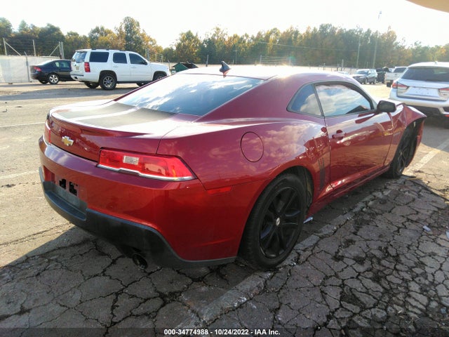 Chevrolet CAMARO LS 2014 2G1FA1E35E9288541 Image 4