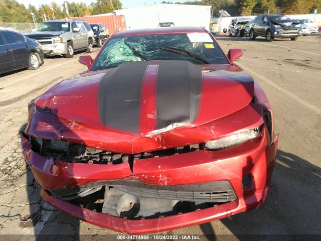 Chevrolet CAMARO LS 2014 2G1FA1E35E9288541 Image 6