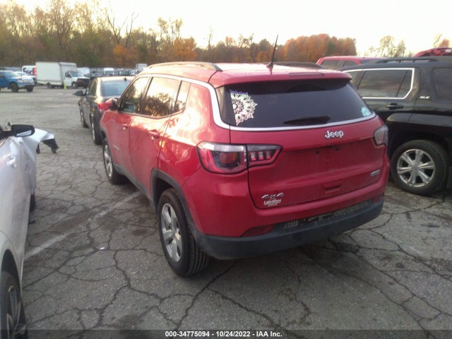 2018 JEEP COMPASS LATITUDE VIN: 3C4NJDBB7JT270291