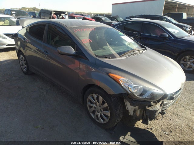 2013 HYUNDAI ELANTRA GLS VIN: 5NPDH4AE5DH173209