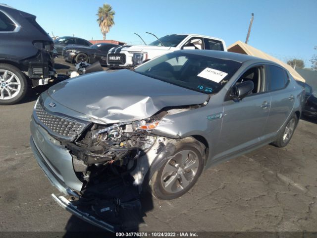 KNAGM4ADXE5065733 KIA Optima Hybrid Lx