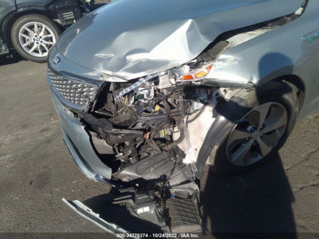 KNAGM4ADXE5065733 KIA Optima Hybrid Lx