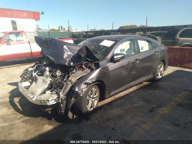 Honda Civic Sedan Lx 2018 2HGFC2F51JH588151 Image 2