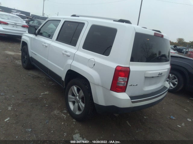 2016 JEEP PATRIOT HIGH ALTITUDE EDITION VIN: 1C4NJRFB0GD638784