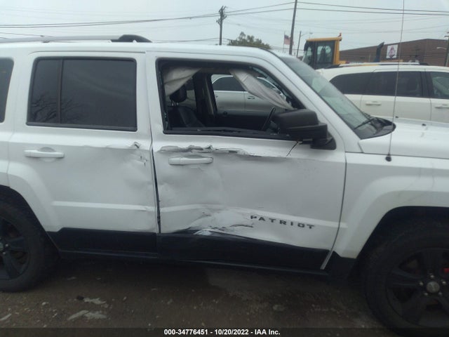 2016 JEEP PATRIOT HIGH ALTITUDE EDITION VIN: 1C4NJRFB0GD638784