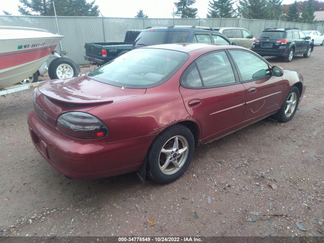 2002 PONTIAC GRAND PRIX SE VIN: 1G2WK52J22F230005