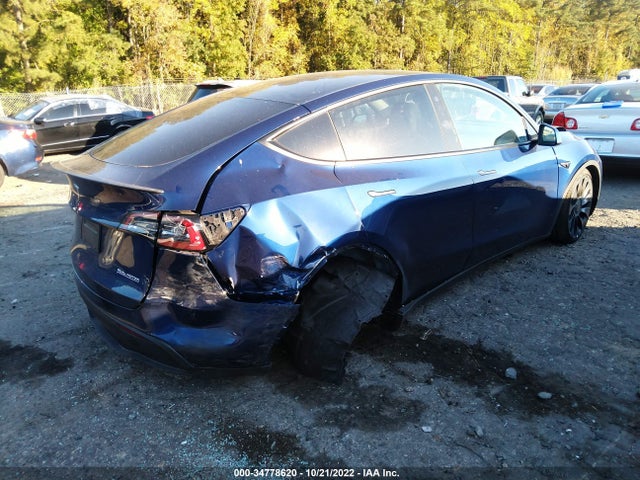 Tesla Model Y 2022 7SAYGDEF7NF372272 Image 4