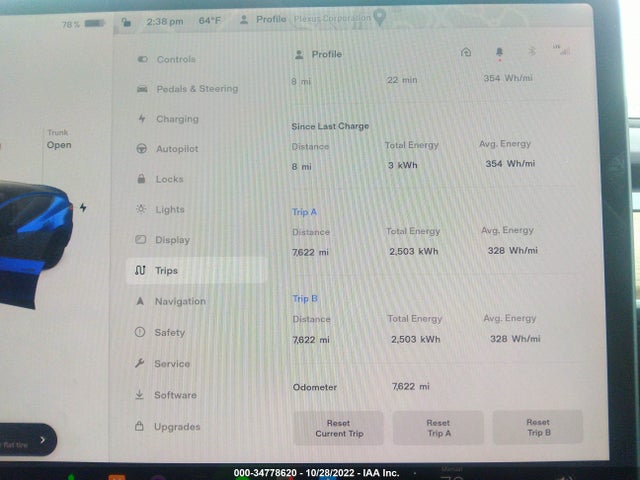 Tesla Model Y 2022 7SAYGDEF7NF372272 Image 7