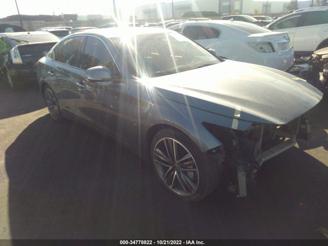34778822 :رقم المزاد ، JN1BV7AP2FM353410 vin ، 2015 Infiniti Q50 Sport مزاد بيع