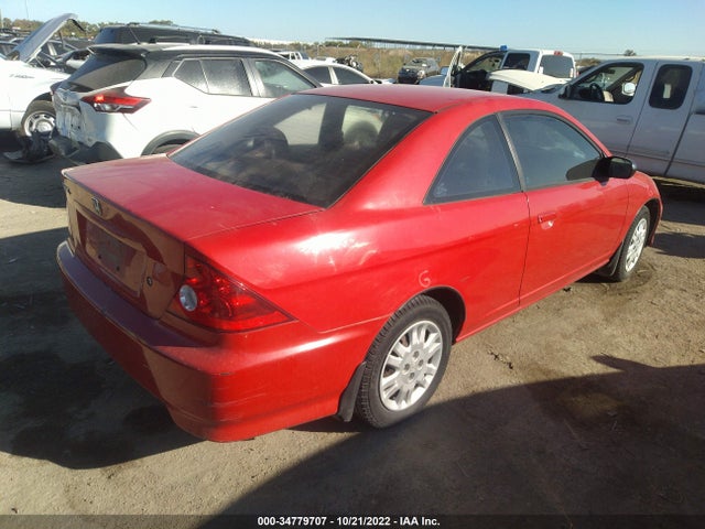 2004 HONDA CIVIC LX VIN: 1HGEM21584L008322