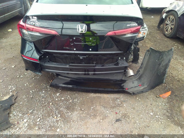 2022 HONDA CIVIC SEDAN SPORT VIN: 2HGFE2F51NH501106