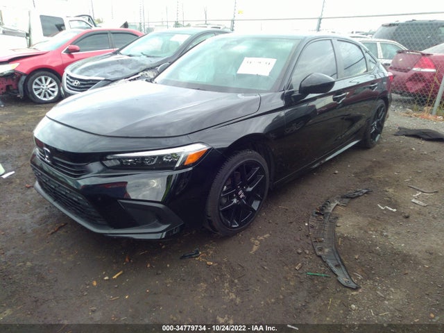 2022 HONDA CIVIC SEDAN SPORT VIN: 2HGFE2F51NH501106