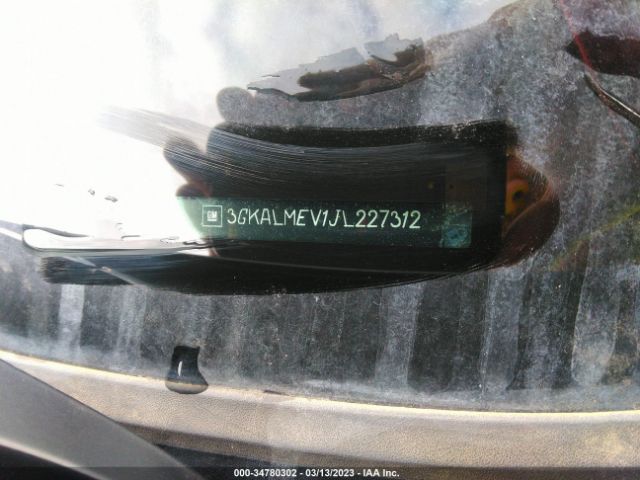 3GKALMEV1JL227312 GMC Terrain Sle