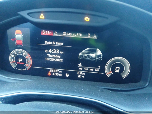 WA1AVAF19KD011662 Audi Q8 PREMIUM