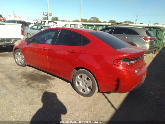 Dodge DART SE 2014 1C3CDFAA7ED669589 Image 3