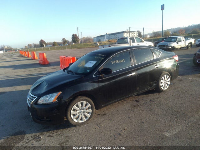 2014 NISSAN SENTRA S VIN: 3N1AB7AP9EY205691