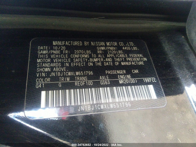 2020 Nissan Qashqai, VIN: JN1BJ1CWXLW651796