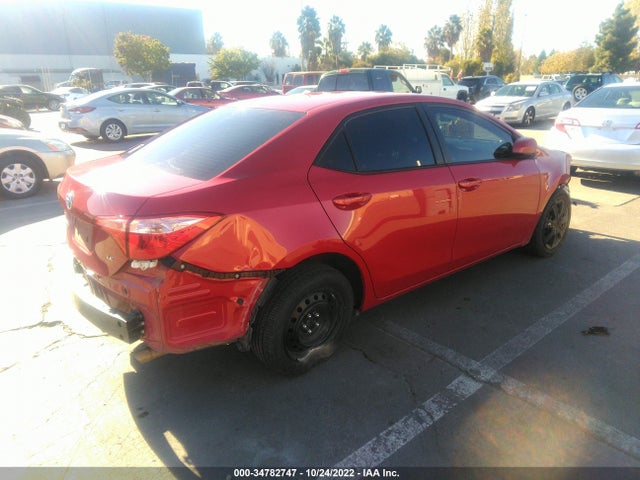 2018 TOYOTA COROLLA L/LE/XLE/SE/XSE VIN: 2T1BURHE5JC069064
