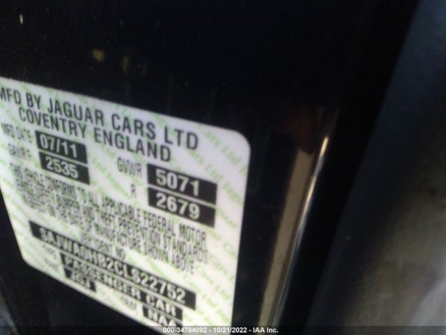 SAJWA0HB2CLS22752 Jaguar XF