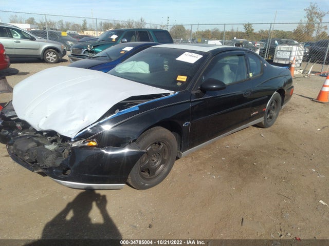 2002 CHEVROLET MONTE CARLO LS VIN: 2G1WW12E629154673