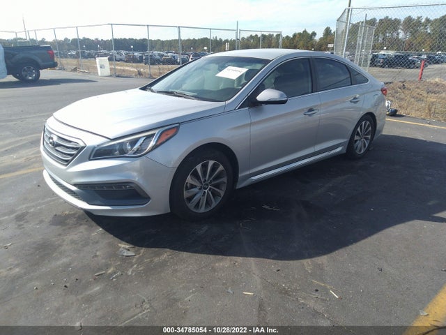 2016 HYUNDAI SONATA 2.4L SPORT VIN: 5NPE34AF3GH312737