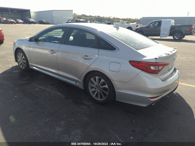 2016 HYUNDAI SONATA 2.4L SPORT VIN: 5NPE34AF3GH312737