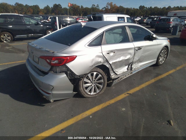 2016 HYUNDAI SONATA 2.4L SPORT VIN: 5NPE34AF3GH312737